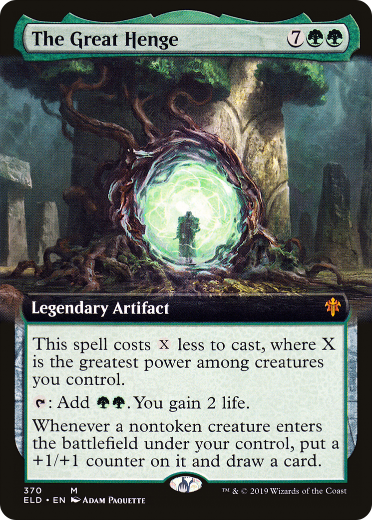 The Great Henge (Extended Art) (ELD-370) - Throne of Eldraine: (Extended Art)
