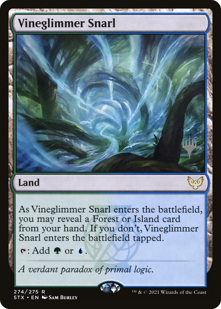 Vineglimmer Snarl (PPSTX-274) - Strixhaven: School of Mages Promos Foil