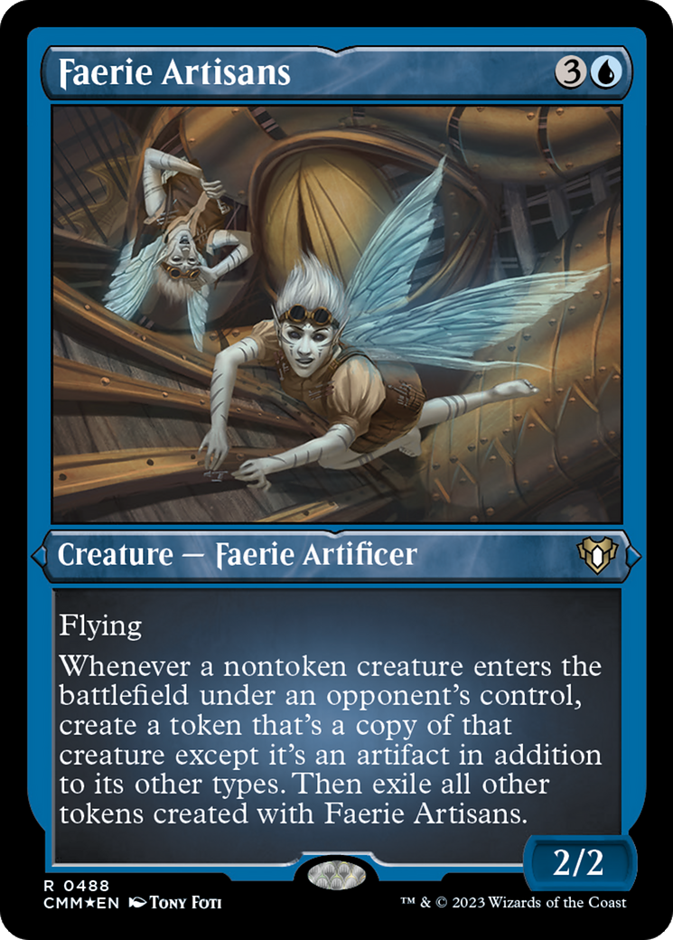 Artisans des Fées (CMM-488) - Commander Masters Etched Foil 