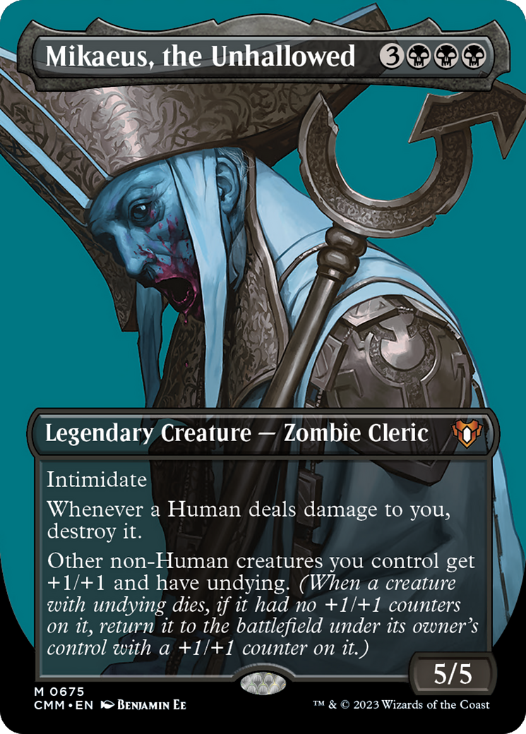 Mikaeus, le Profane (CMM-675) - Commander Masters (Borderless) 