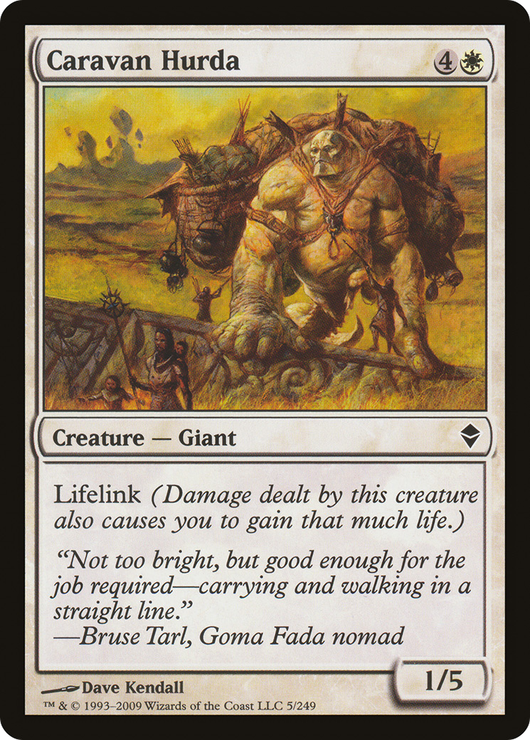 Caravane Hurda (ZEN-005) - Zendikar 