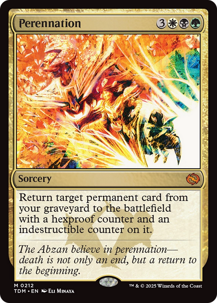 Pérennisation (TDM-212) - Tarkir : Tempête de Dragons