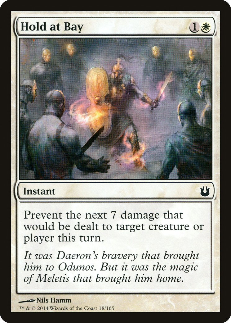 Hold at Bay (BNG-018) - Born of the Gods