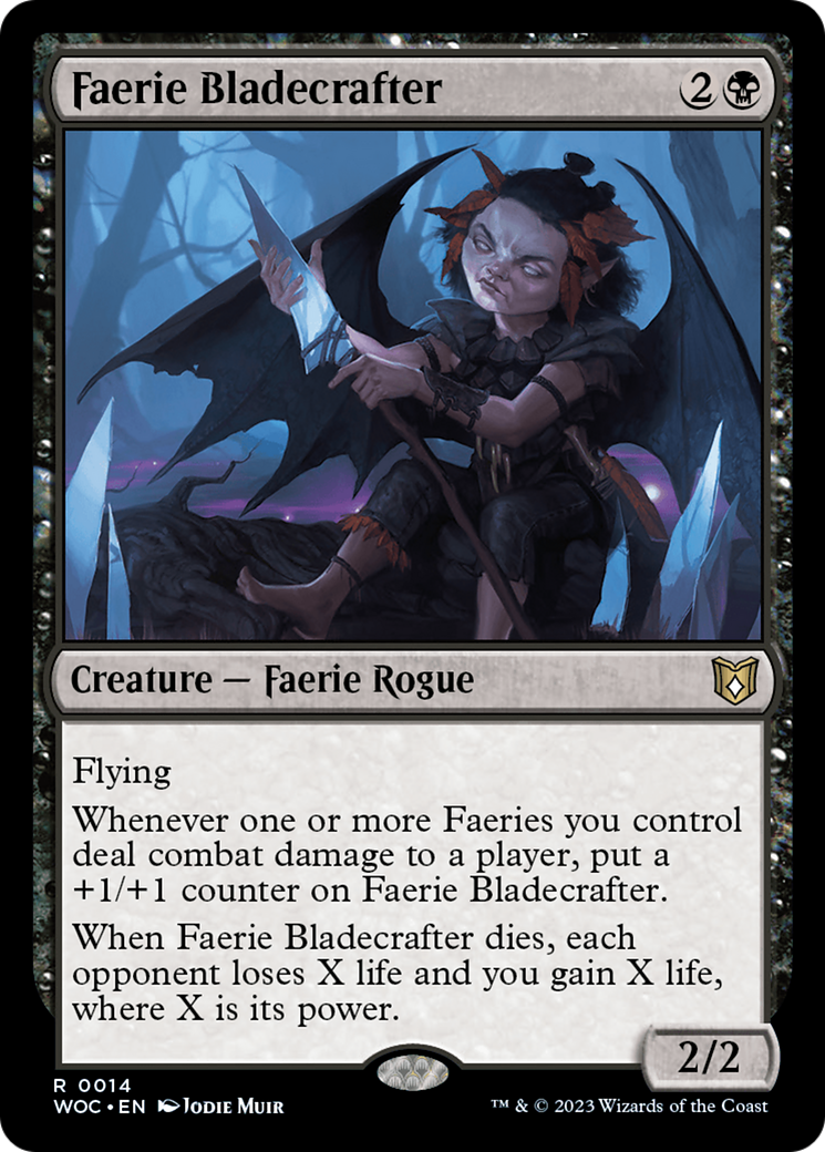 Faerie Bladecrafter (WOC-014) - Commandant des Terres sauvages d'Eldraine 