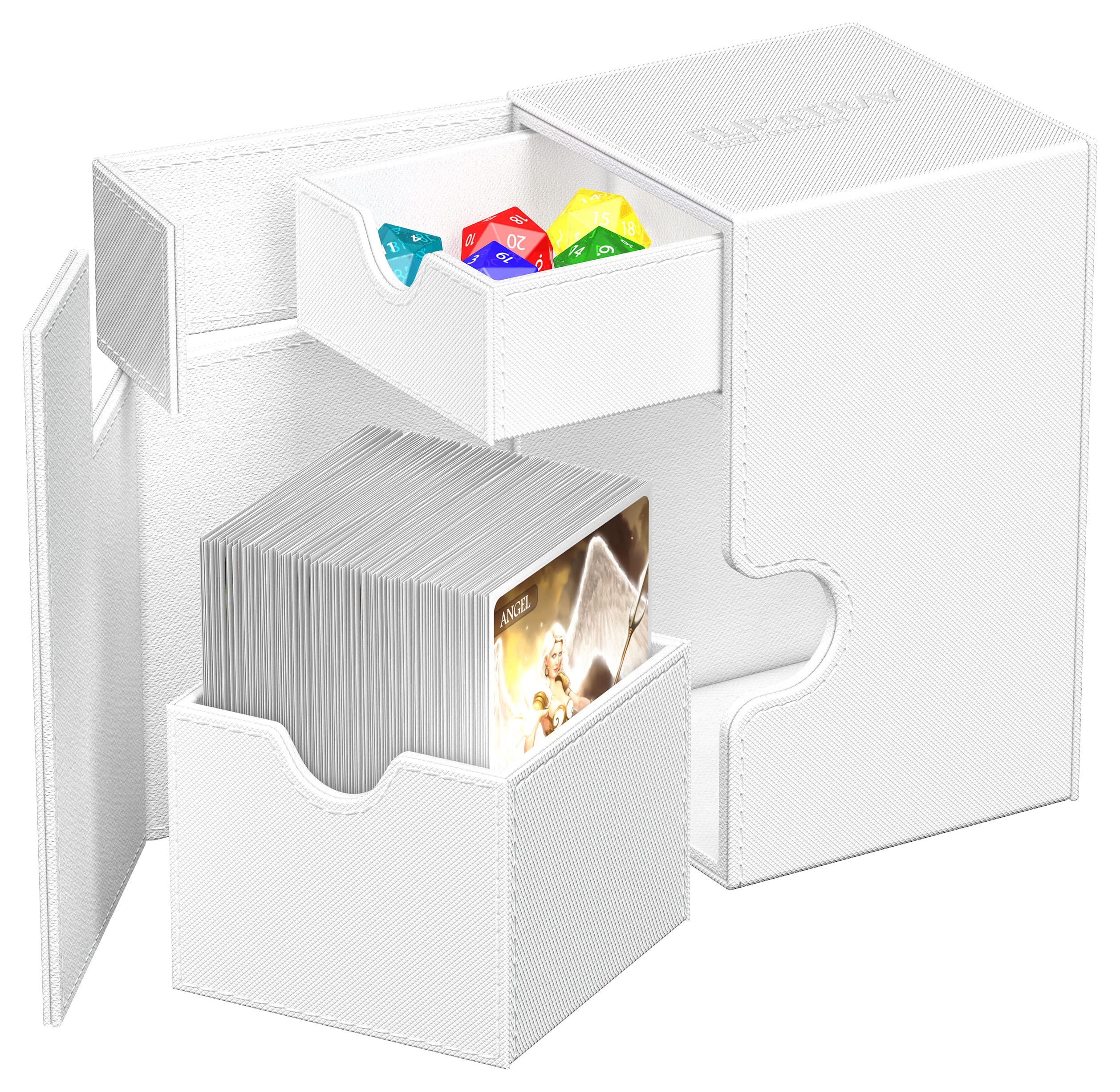 Ultimate Guard - Monocolor White - Flip n Tray Xenoskin - 100+