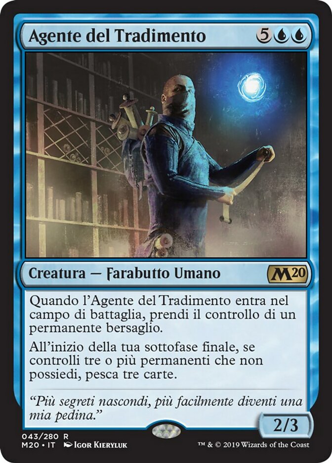 Agent of Treachery (M20-043) - Core Set 2020 - Italian - NM