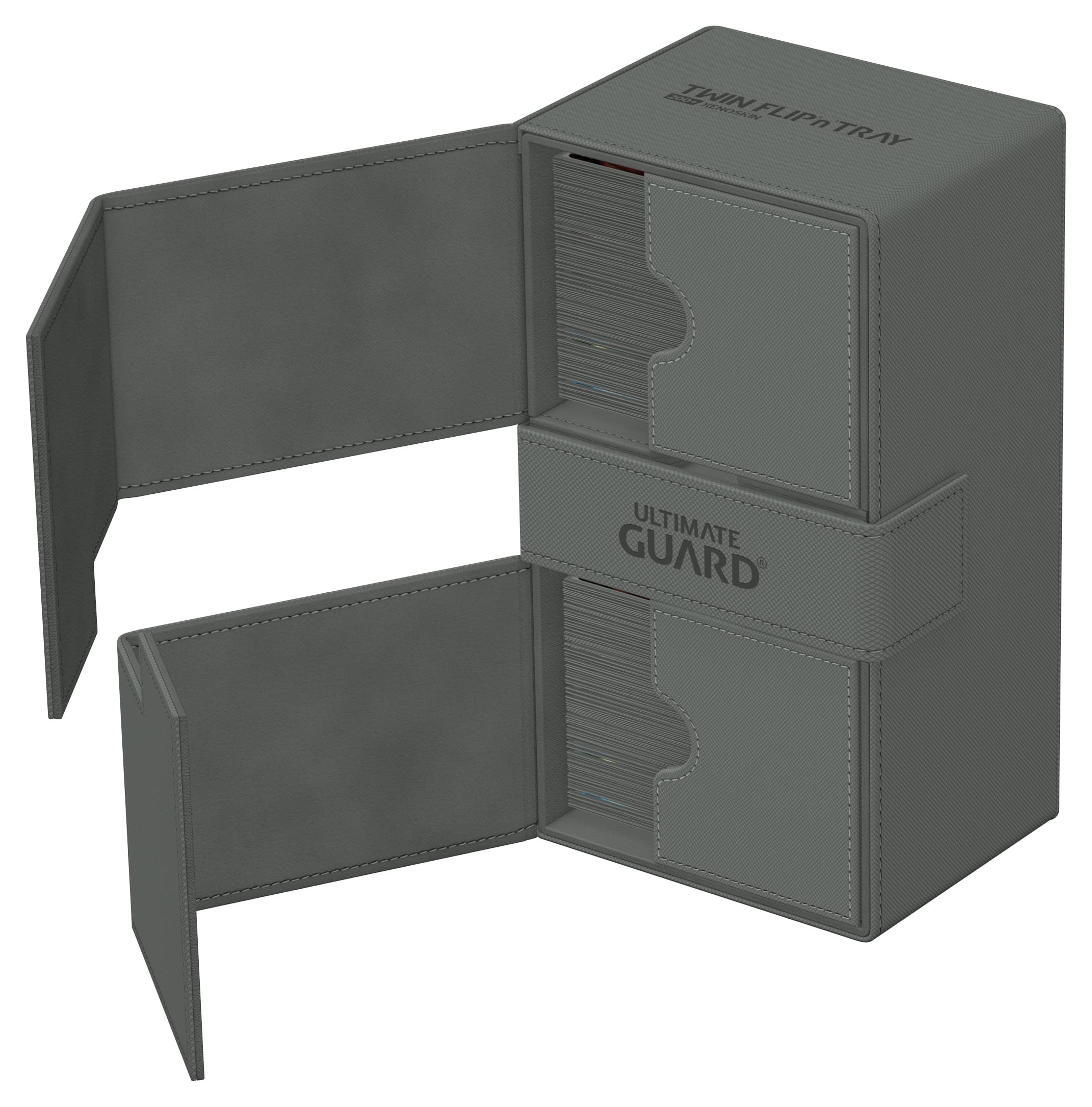 Ultimate Guard - Monocolor Grey - Twin Flip n Tray Xenoskin - 200+